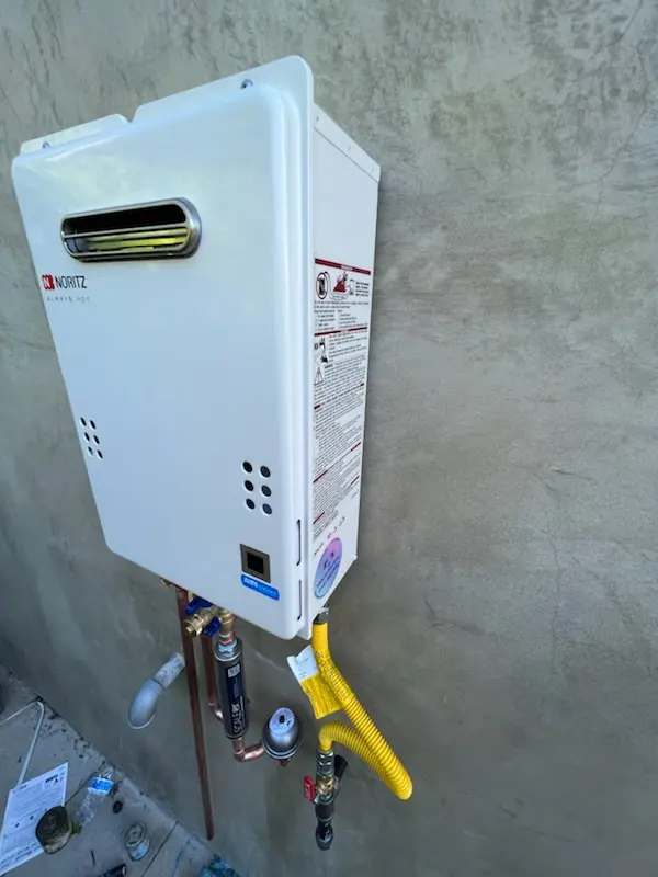 Tankless water heater installation for Appleton homes